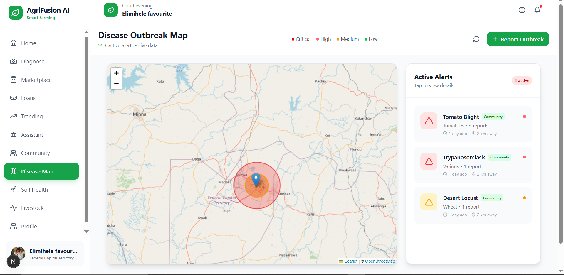 Disease Map